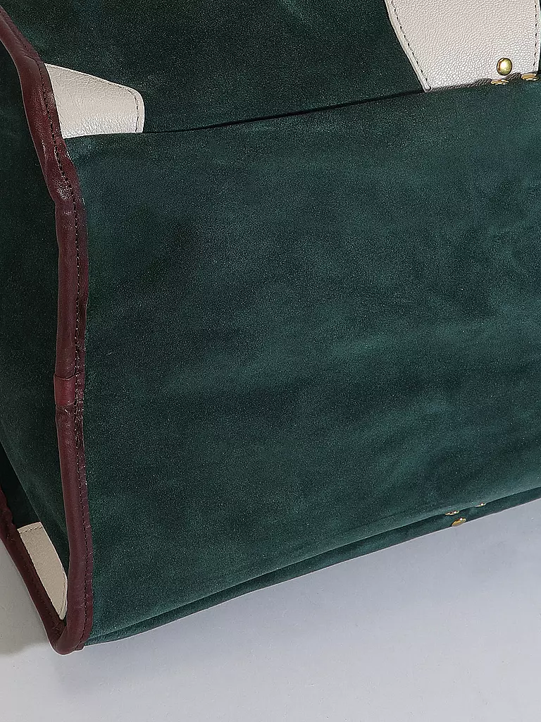 JEROME DREYFUSS | Sac en cuir - Shopper LEON M | Pétrole