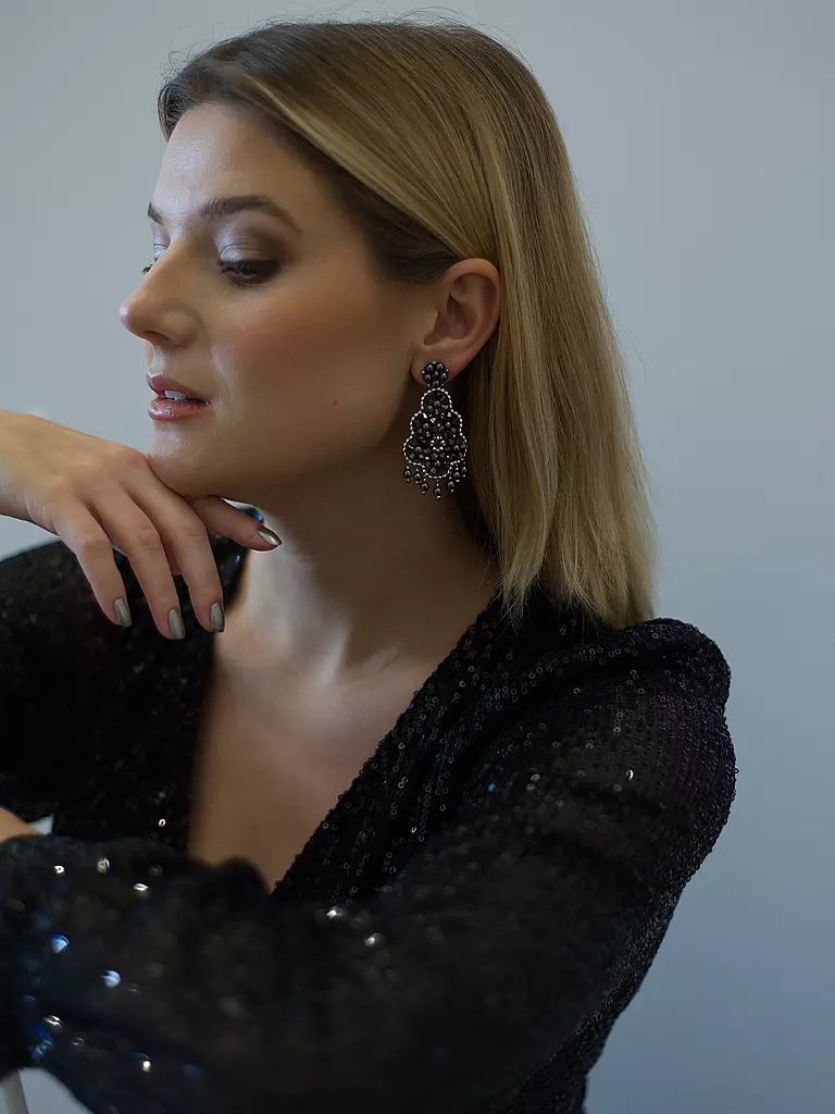 JEVILLERY | Boucles d'oreilles | Noir