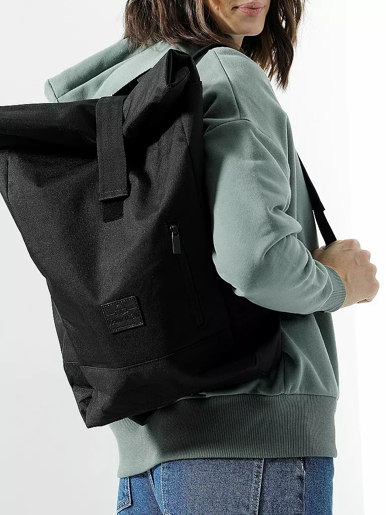 JOHNNY URBAN | Sac à dos à enroulement "Robin" | schwarz