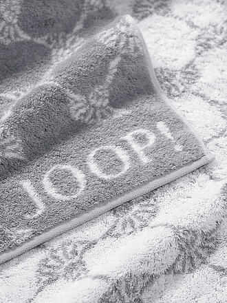 JOOP | Serviette de sauna "Cornflower" 80x200cm (argent)