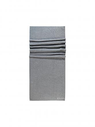 JOOP | Serviette de sauna double face 80x200cm argent