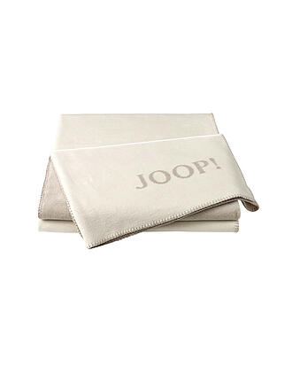 JOOP | Couverture "Uni Doubleface" 150x200cm (Ecru-Feder)