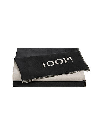 JOOP | Couverture "Uni Doubleface" 150x200cm (Anthracite-Ash)