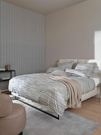 JOOP | Parure de lit en satin VIVID 2x 70x90cm/200x200cm Stone