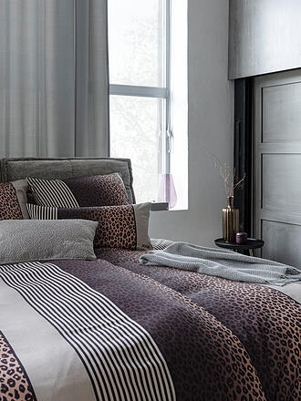 JOOP | Linge de lit en satin LEO 70x90cm / 140x200cm Stone