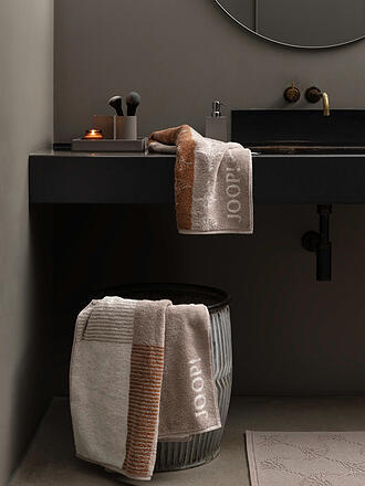 JOOP | Serviette 50x100cm DIVIDED SQUARES Natur