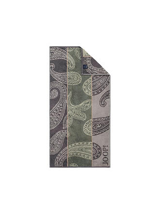JOOP | Serviette 50x100cm CONTOUR PAISLEY Oliv