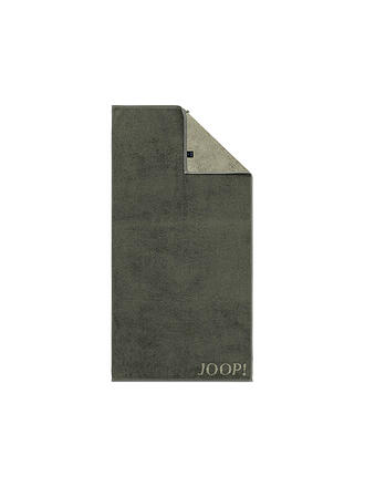 JOOP | Serviette de douche 80x150cm CONTOUR DOUBLFACE Olive