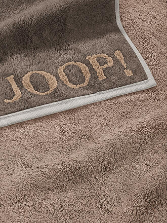 JOOP | Serviette d'invité 30x50cm CONTOUR DOUBLFACE Taupe