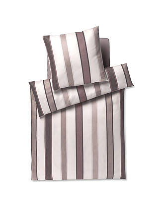 JOOP | Linge de lit en satin Banks 70x90cm/140x200cm Stone
