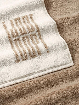 JOOP | Serviette 50x100cm BARS DOUBLEFACE Crème