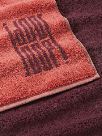 JOOP | Serviette de douche 80x150cm BARS DOUBLEFACE Sienne
