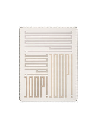 JOOP | Couverture 150x200cm JOOP! BARS Nature