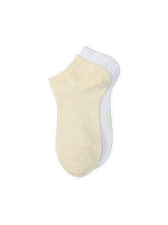JOOP | Chaussettes sneaker lot de 2 transparent yellow
