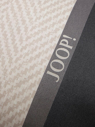 JOOP | Parure de lit en satin HERRINGBONE STRIPES 70x90cm/140x220cm Noir