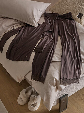 JOOP | Parure de lit en satin HERRINGBONE 70x90cm/140x220cm Crème