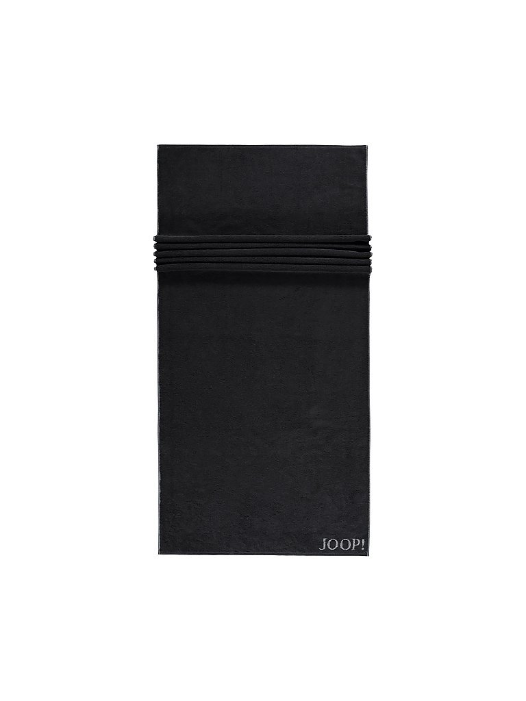 JOOP Serviette de sauna Doubleface 80x200cm Noir noir