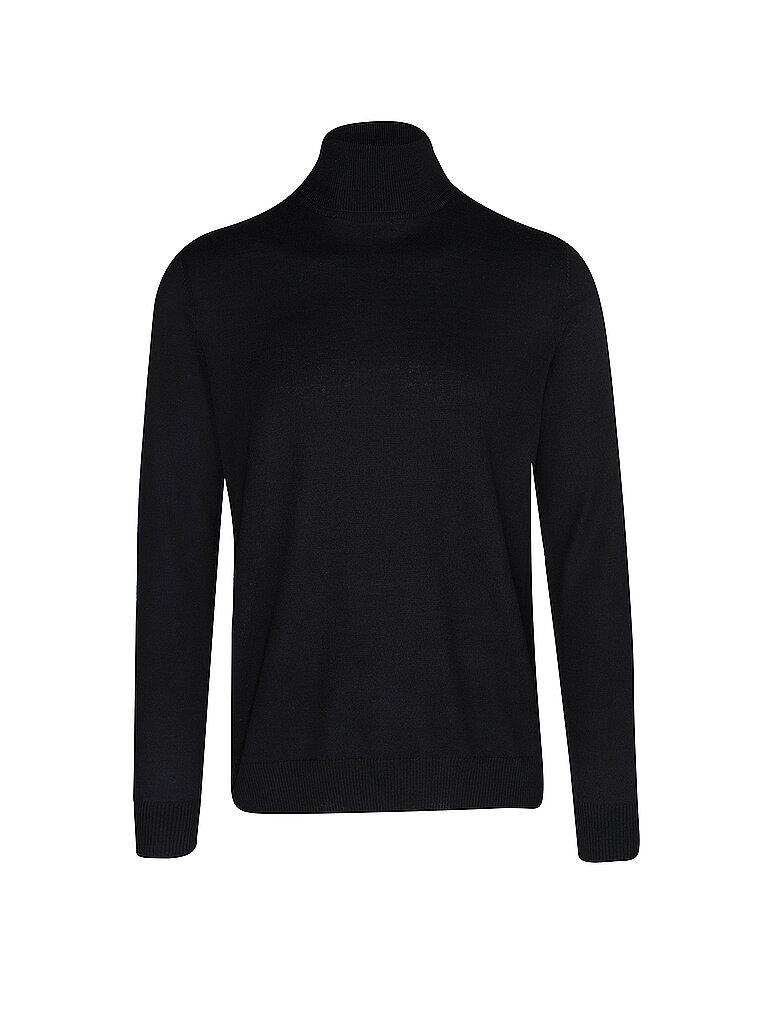 Joop Pull à col roulé bleu marine XL