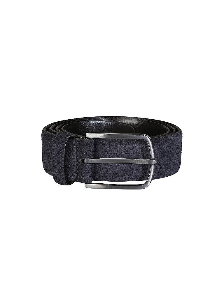 Joop Ceinture en cuir bleu 100