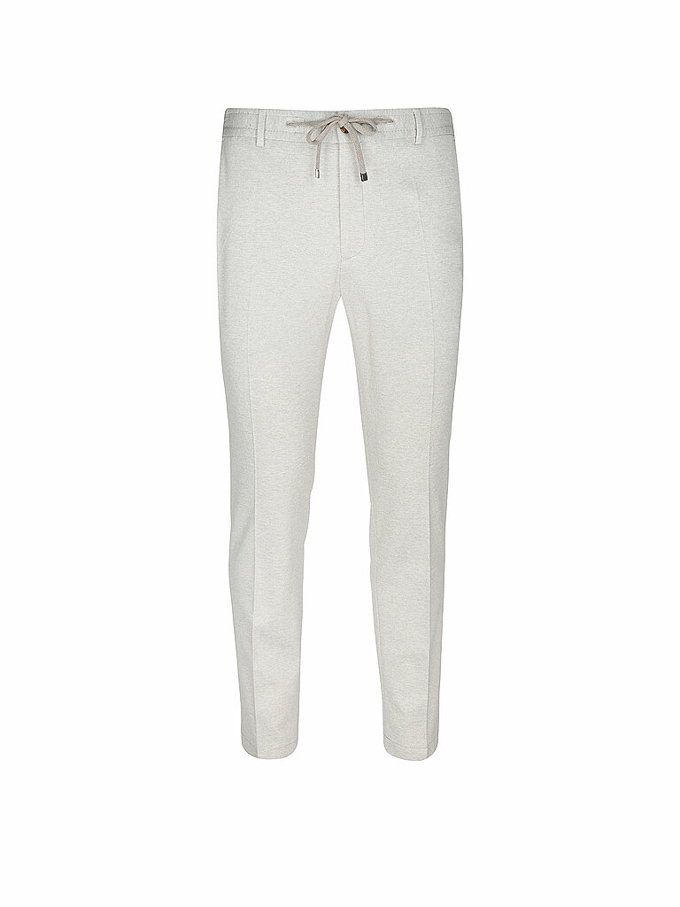 Joop Pantalon de costume coupe jogging SAKE beige 106