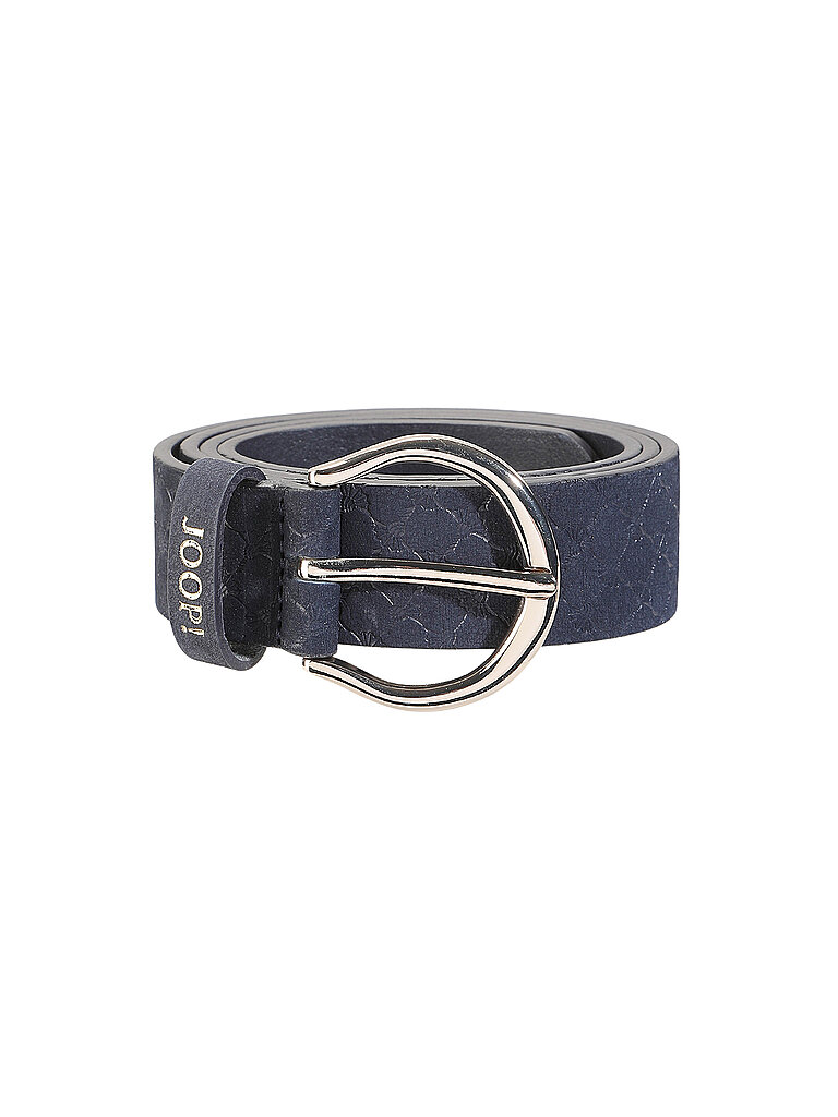 Joop Ceinture en cuir bleu marine 100