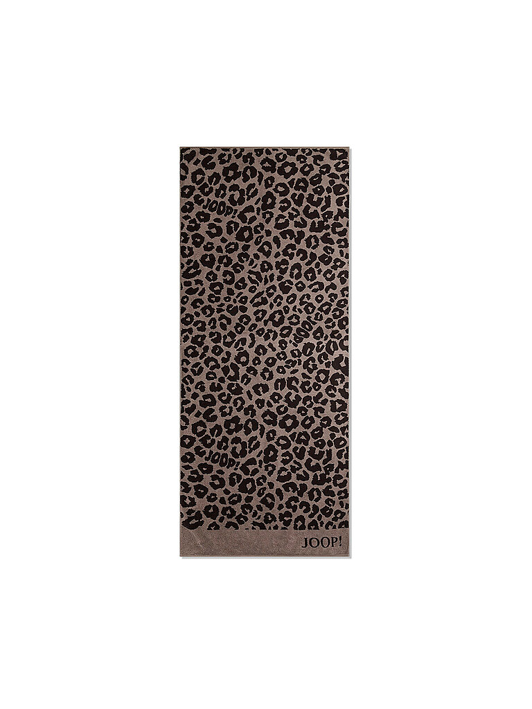 JOOP Serviette de sauna 80x200cm LEO Mocca marron