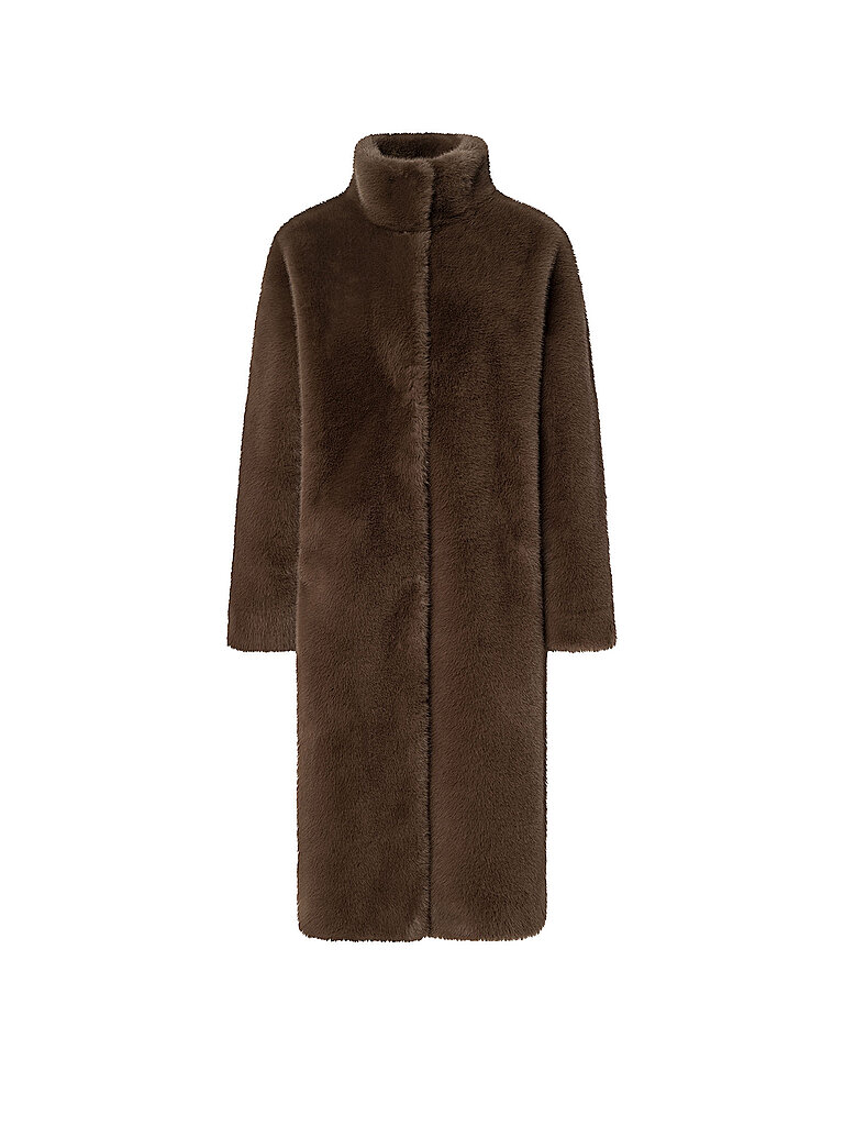 Joop Nom du produit : Manteau aspect fourrure CIM marron 42