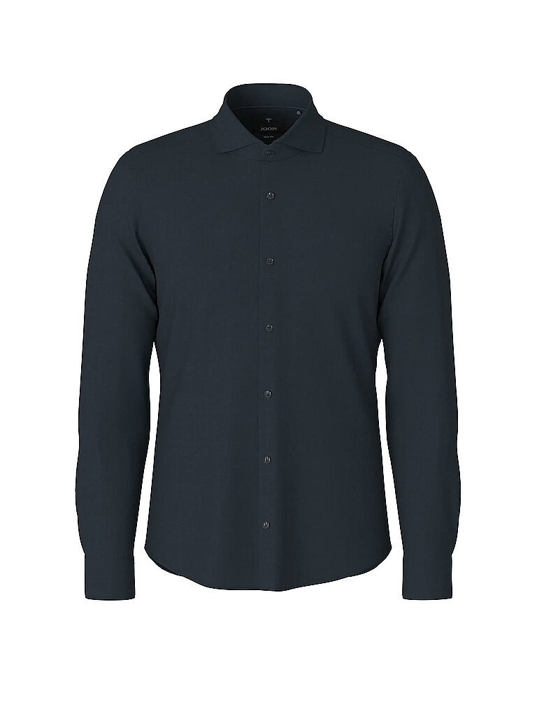 Joop Chemise en lin PAI bleu marine 38