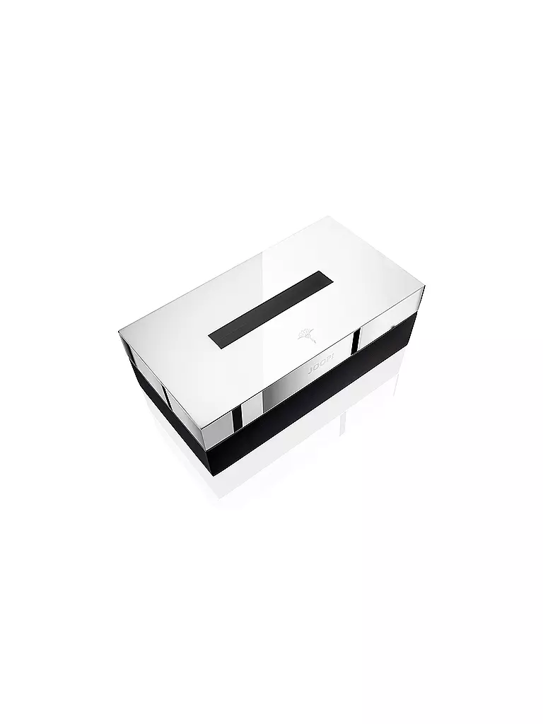 JOOP | Boîte à mouchoirs Chromeline Black 23x12cm | schwarz