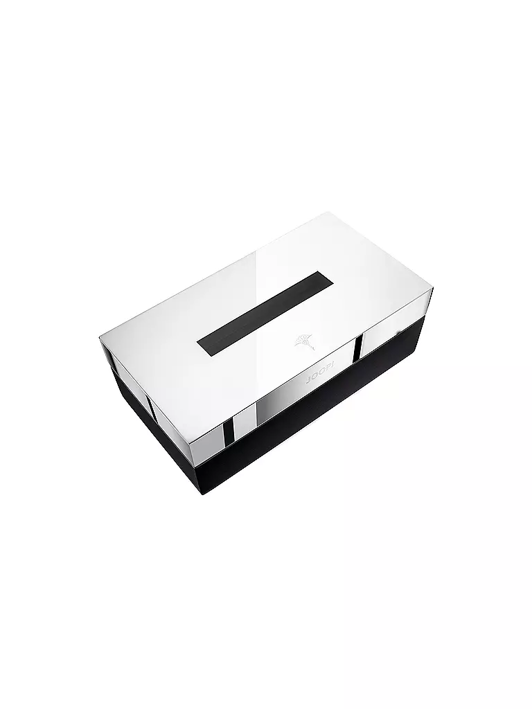 JOOP | Boîte à mouchoirs Chromeline Black 23x12cm | schwarz