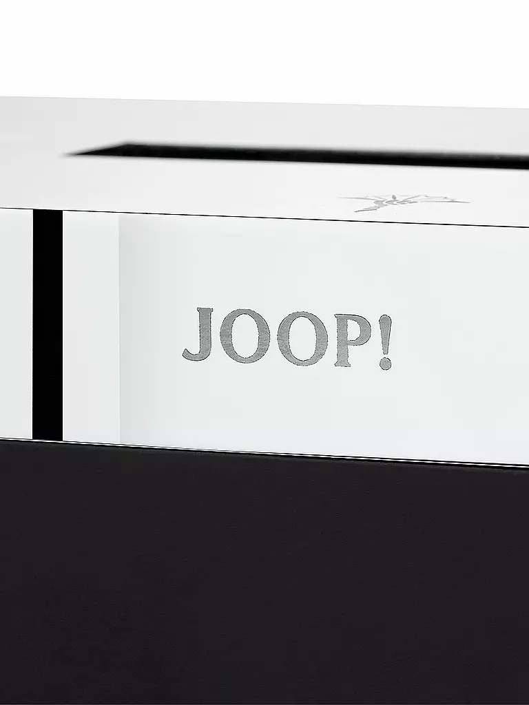 JOOP | Boîte à mouchoirs Chromeline Black 23x12cm | schwarz