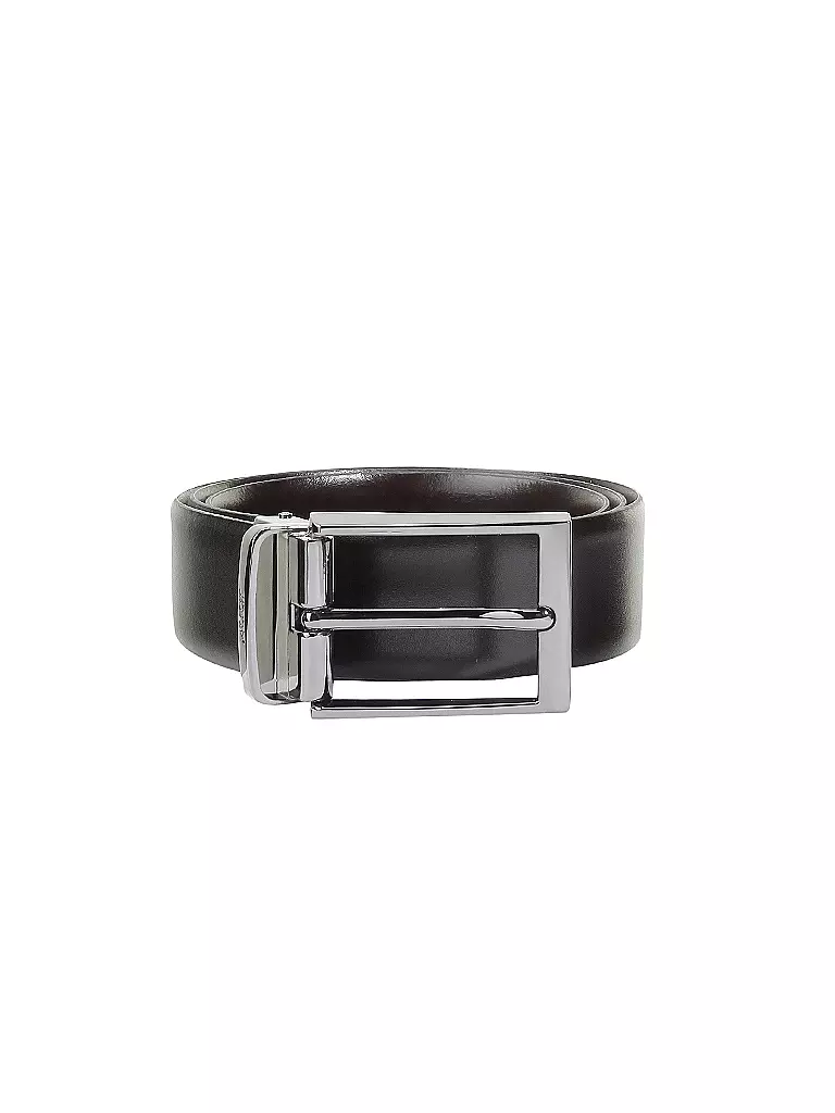 JOOP | Ceinture en cuir réversible | Noir