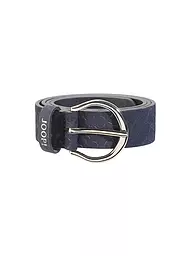 JOOP | Ceinture en cuir | Bleu foncé
