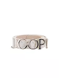 JOOP | Ceinture en cuir | Crème