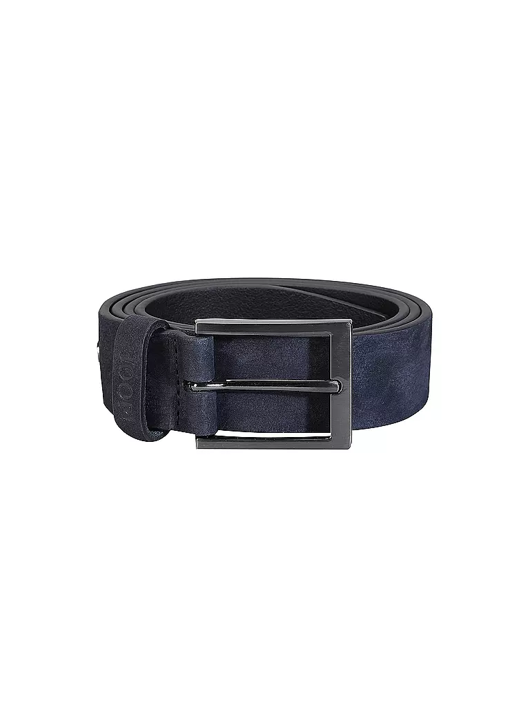 JOOP | Ceinture en cuir | Bleu foncé