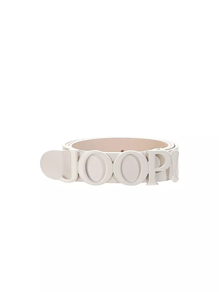 JOOP | Ceinture en cuir | creme