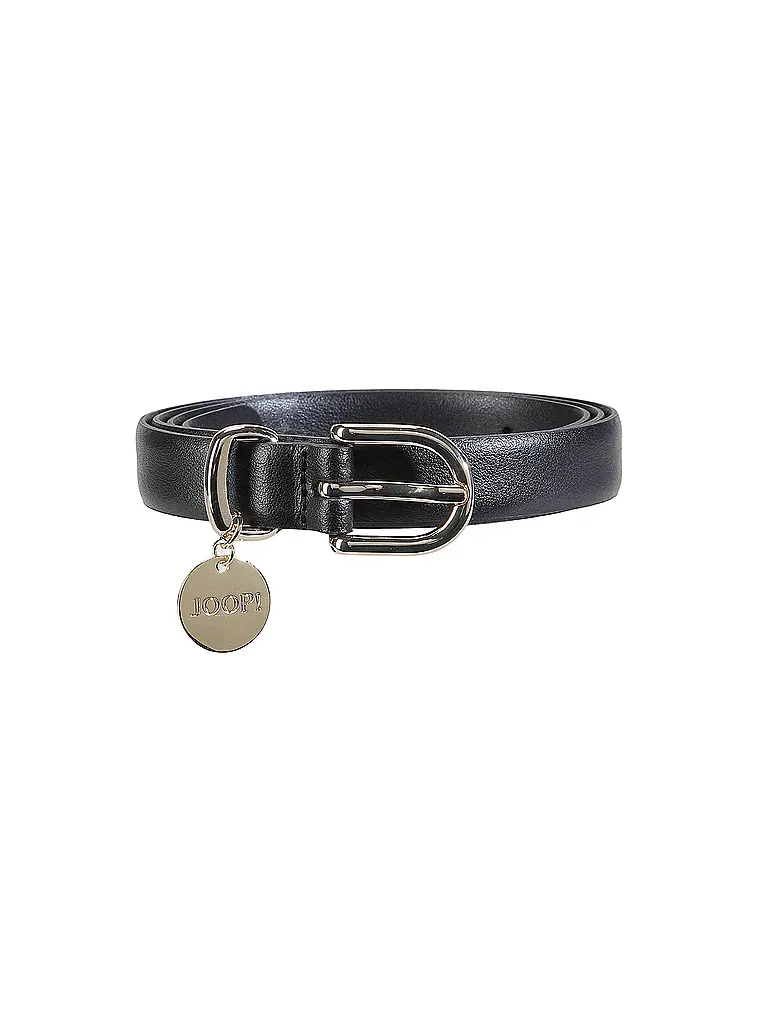 JOOP | Ceinture en cuir | Bleu foncé