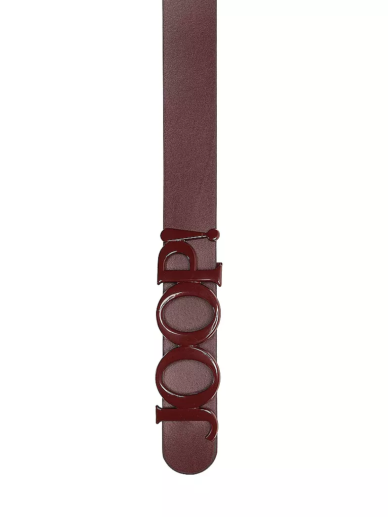 JOOP | Ceinture en cuir | dunkelrot