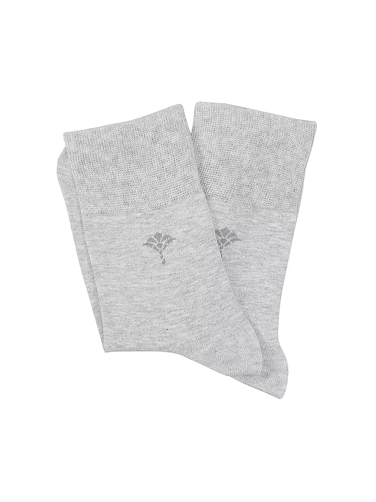 JOOP | Chaussettes DAILY GLAM, lot de 2, gris chiné | hellgrau