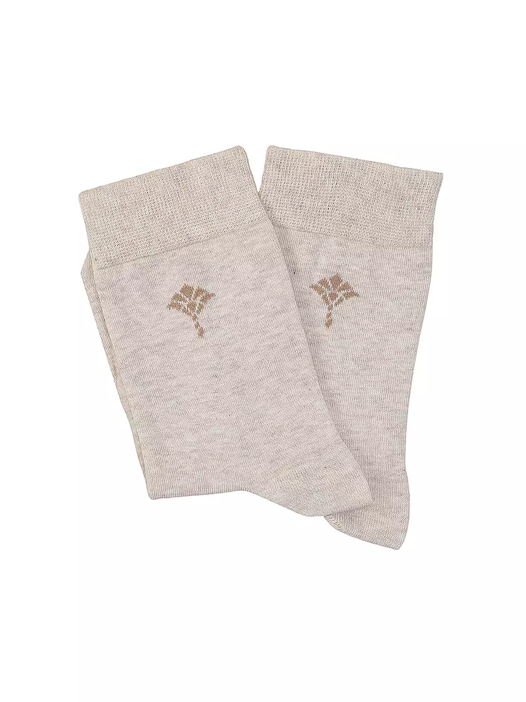 JOOP | Chaussettes DAILY GLAM, lot de 2, mélange naturel | beige