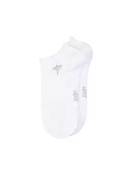 JOOP | Chaussettes sneaker lot de 2 nature chiné | Blanc