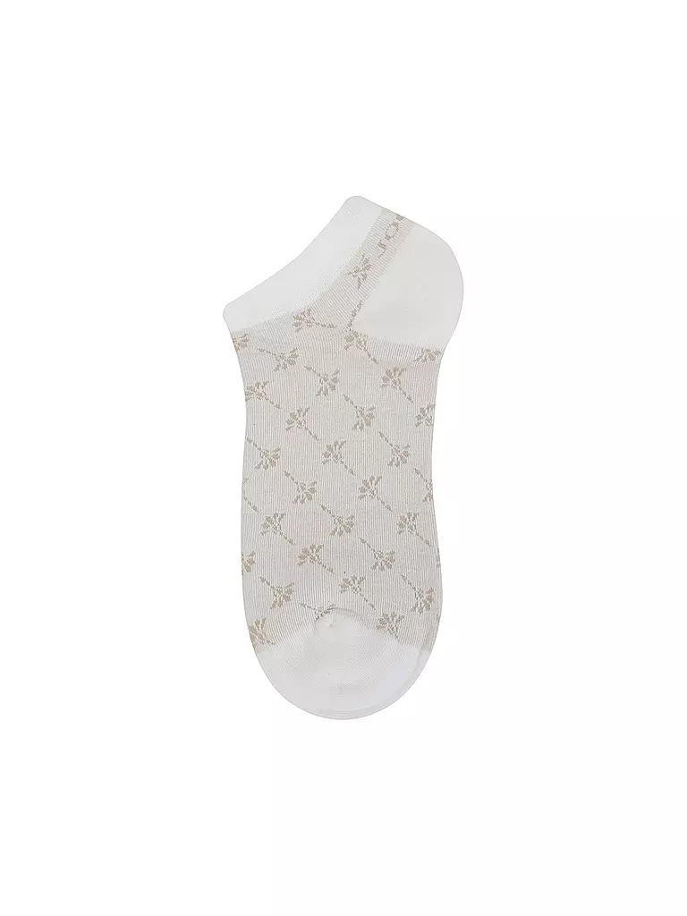 JOOP | Chaussettes sneaker poivre blanc | Beige