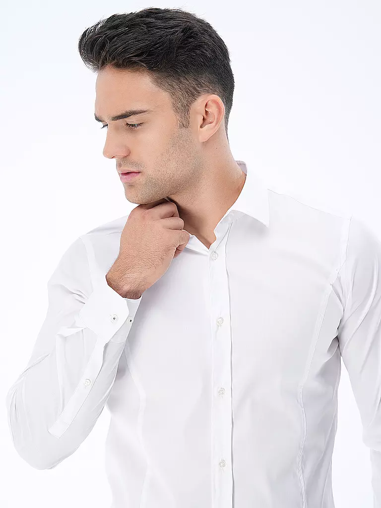 JOOP | Chemise Slim Fit VICTOR | weiss