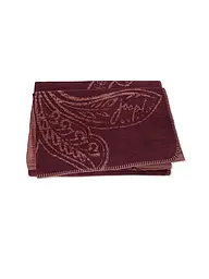 JOOP | Couverture - Plaid 150x200cm JOOP! PAISLEY Stripes Rouge | Rouge foncé