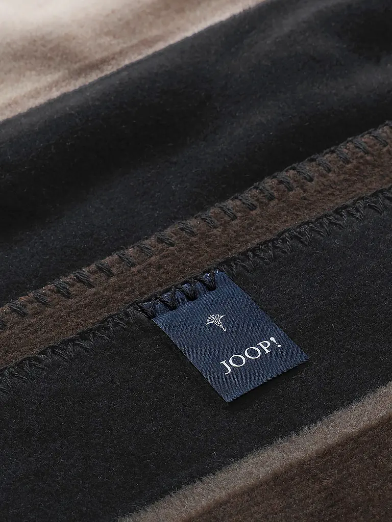 JOOP | Couverture - Plaid 150x200cm JOOP! STRIPES Noir | 