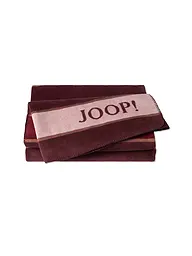 JOOP | Couverture - Plaid 150x200cm JOOP! STRIPES Noir | Rouge foncé