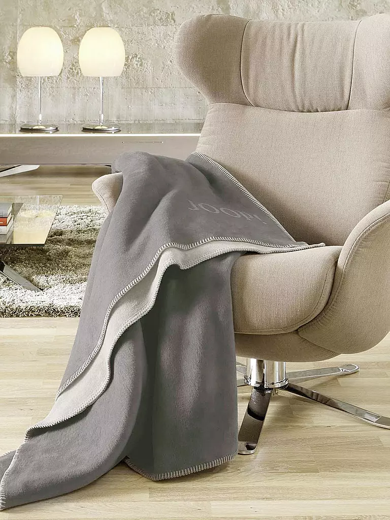 JOOP | Couverture 150x200cm gris graphite | 