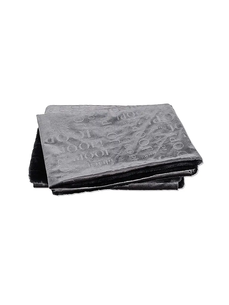JOOP | Couvre-lit - Plaid CORNFLOWER GLAM 130x170cm Argent | Gris