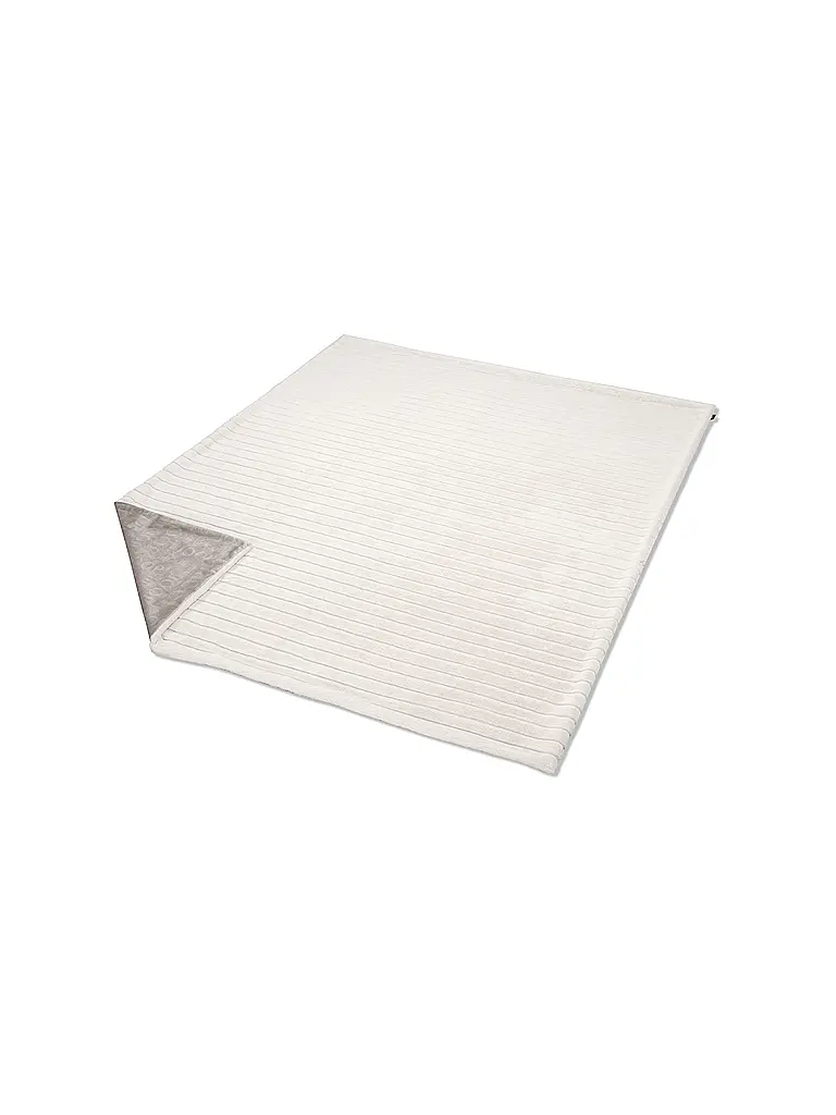 JOOP | Couvre-lit - Plaid CORNFLOWER GLAM 130x170cm Naturel | Beige