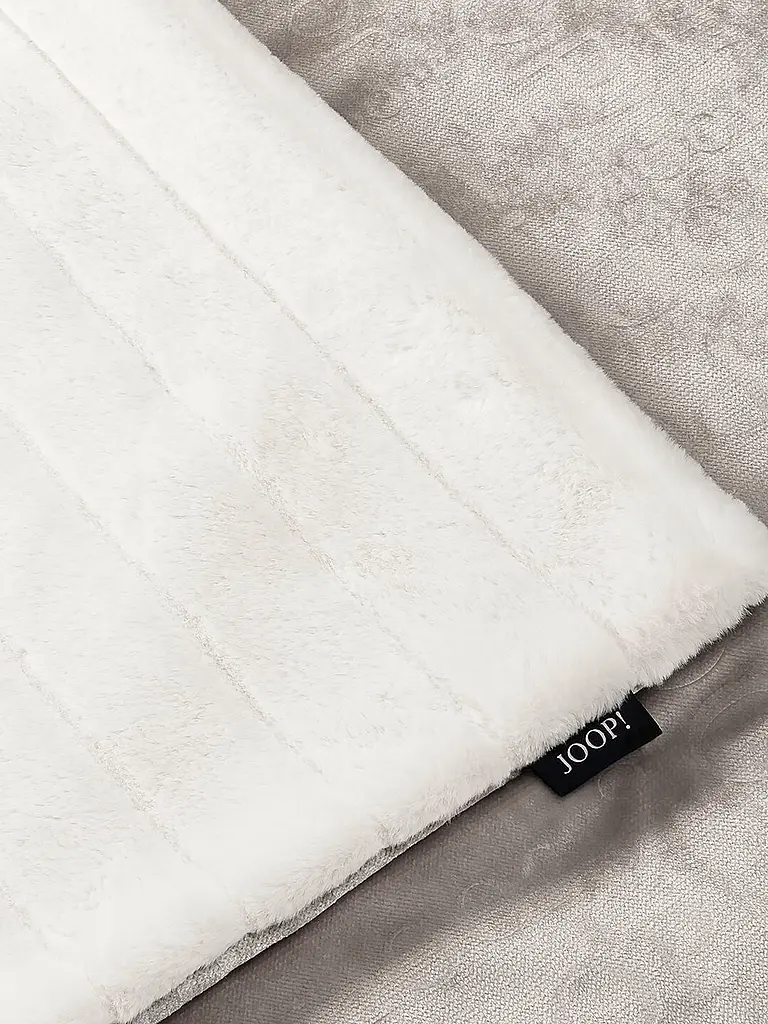 JOOP | Couvre-lit - Plaid CORNFLOWER GLAM 130x170cm Naturel | 